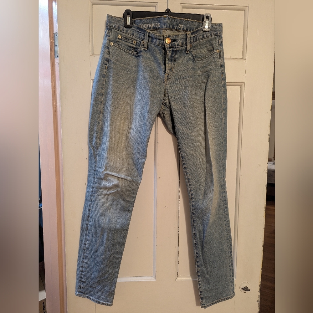 J. Crew Toothpick Jeans Size 30